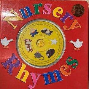 5lbs Nursery Rhymes: with a Sing-Along Music CD Kid's Board Book 22 Songs Rhymes